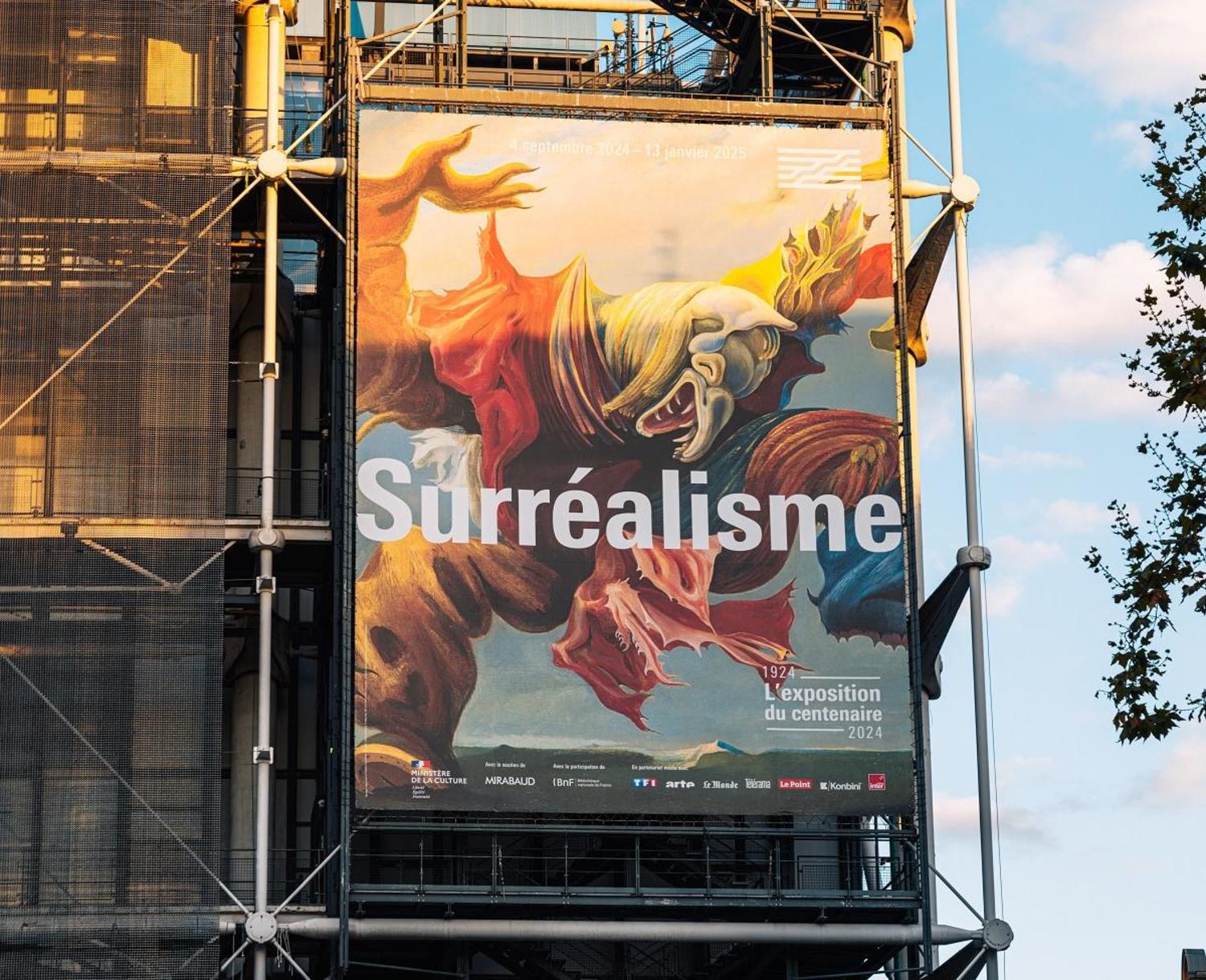 Visite de l'exposition consacrée au surréalisme du Centre Pompidou 